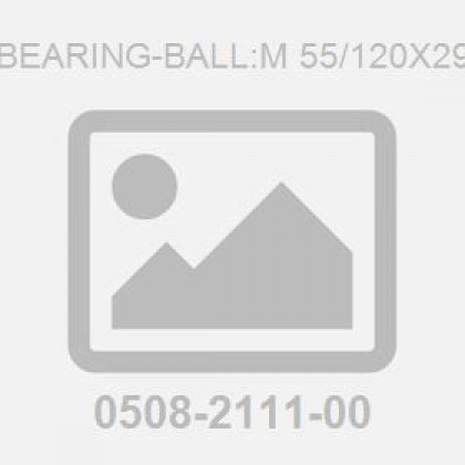 Bearing-Ball:M 55/120X29
